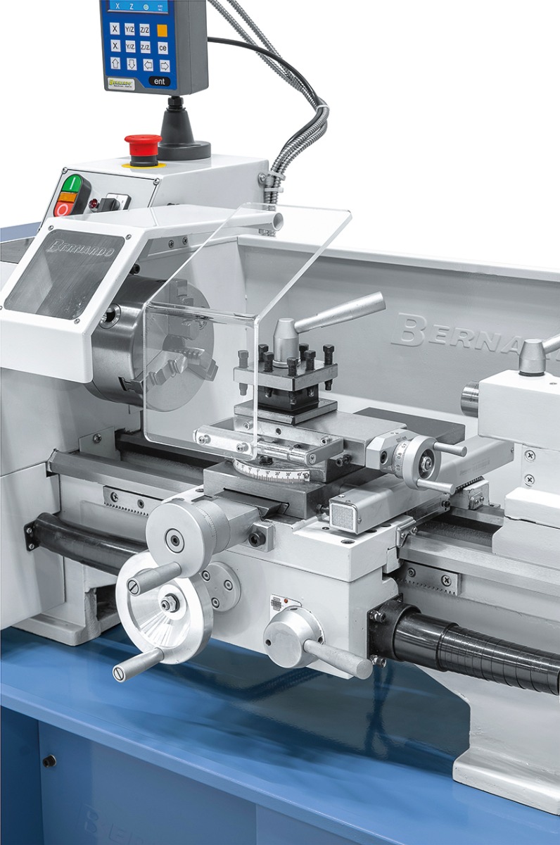 Leitspindel-Drehmaschine Profi 450 S Vario / 230 V inkl. 2-Achs-Digitalanzeige DT 40