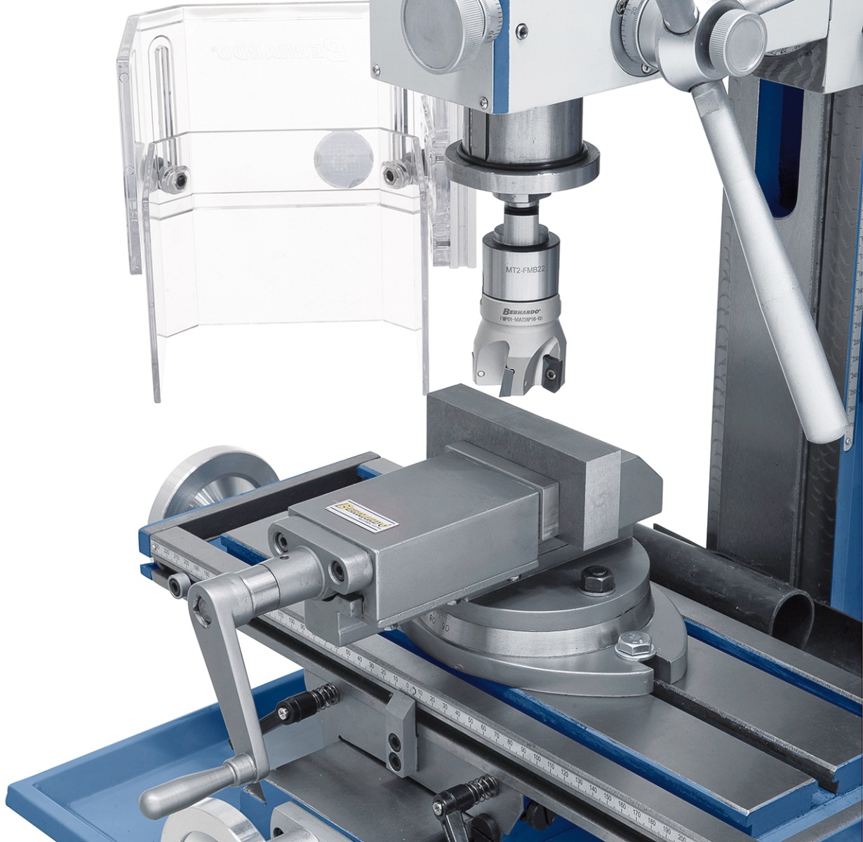 Bohr- und Fräsmaschine KF 26 L Top mit Vorschub