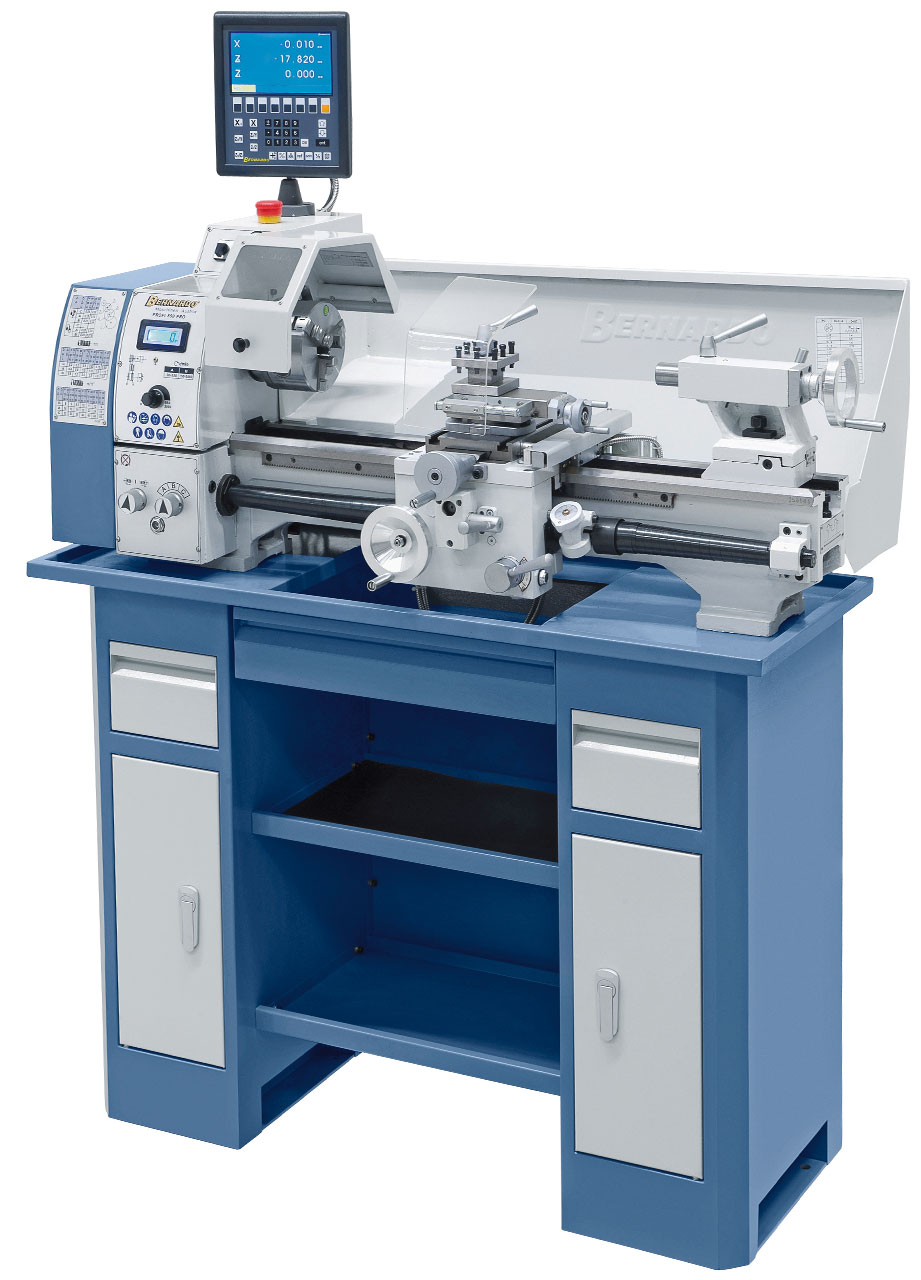 Leitspindel-Drehmaschine Profi 550 PRO / 400 V inkl. 2-Achs-Digitalanzeige ES-12 V