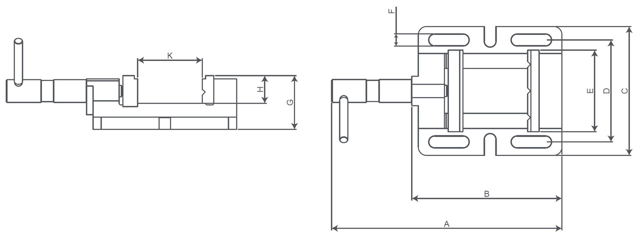 Bohrmaschinenschraubstock BMO 120