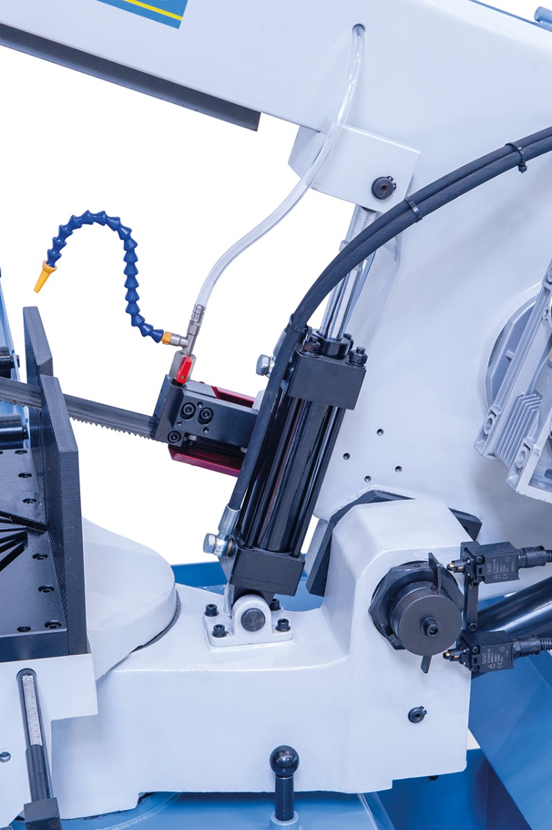 Halbautomatische Doppelgehrungsbandsäge DGS 460 HV