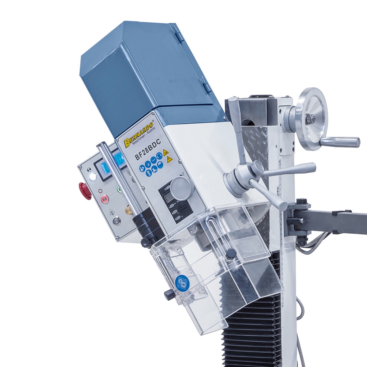 Bohr- und Fräsmaschine BF 28 BDC inkl. 3-Achs-Digitalanzeige ES-12 V