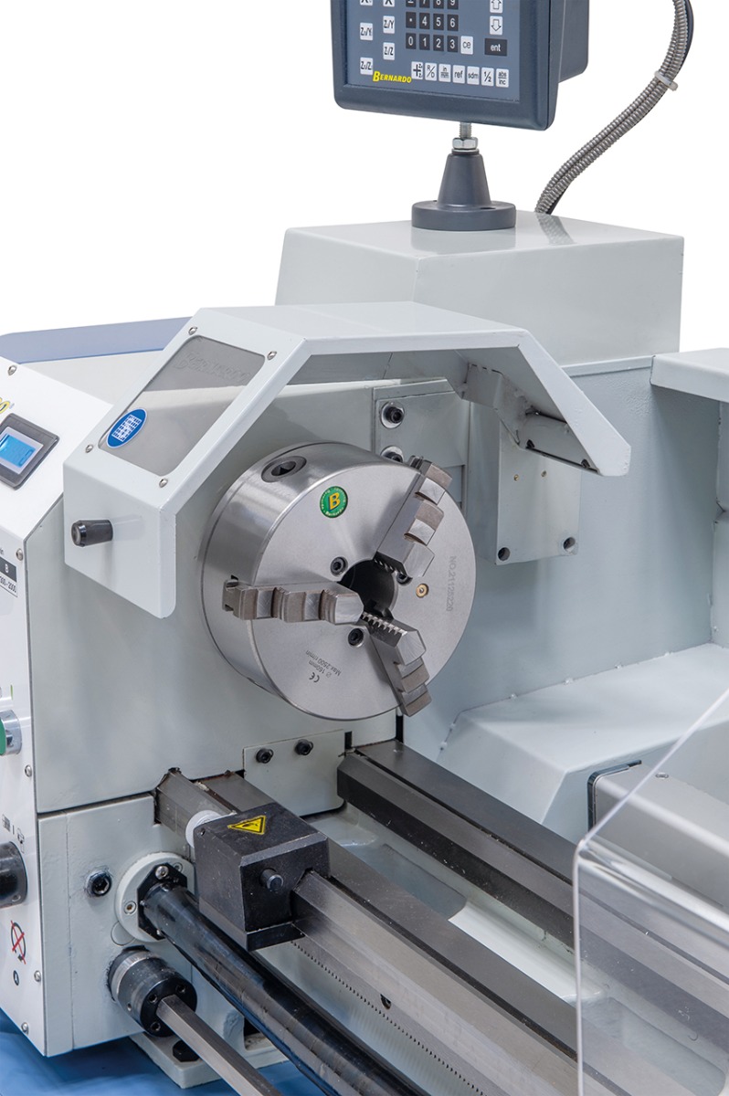 Leit- und Zugspindeldrehmaschine Profi 750 Vario / 400 V inkl. 2-Achs Digitalanzeige ES-12 V