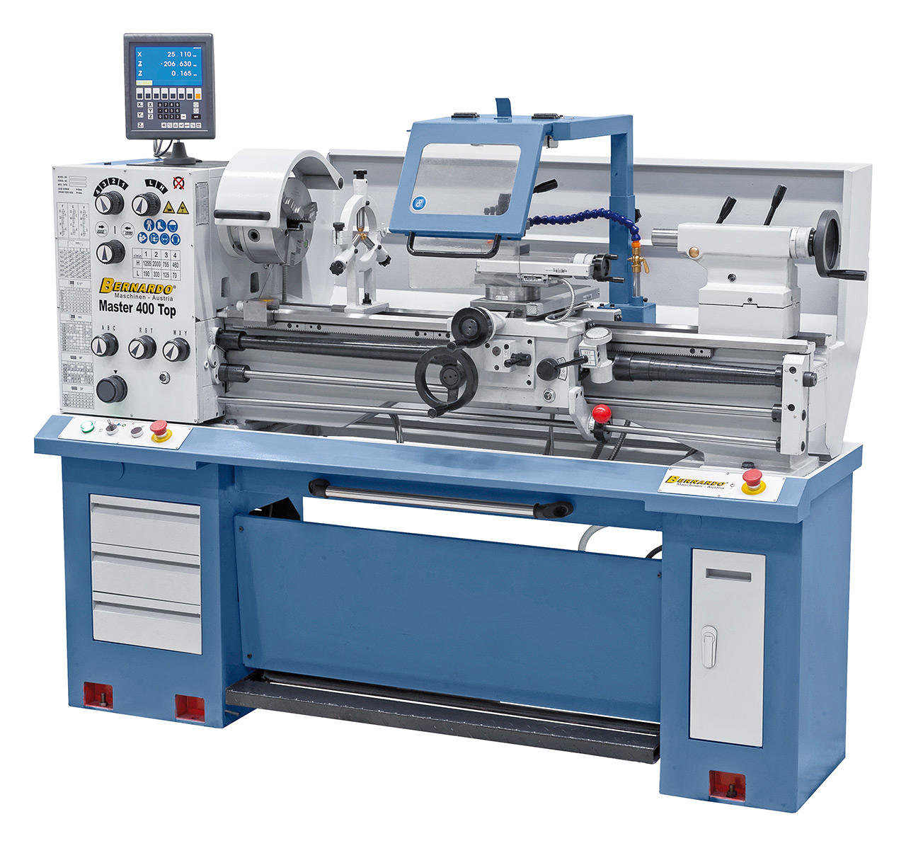 Universaldrehmaschine Master 400 Top inkl. 3-Achs-Digitalanzeige ES-12 V