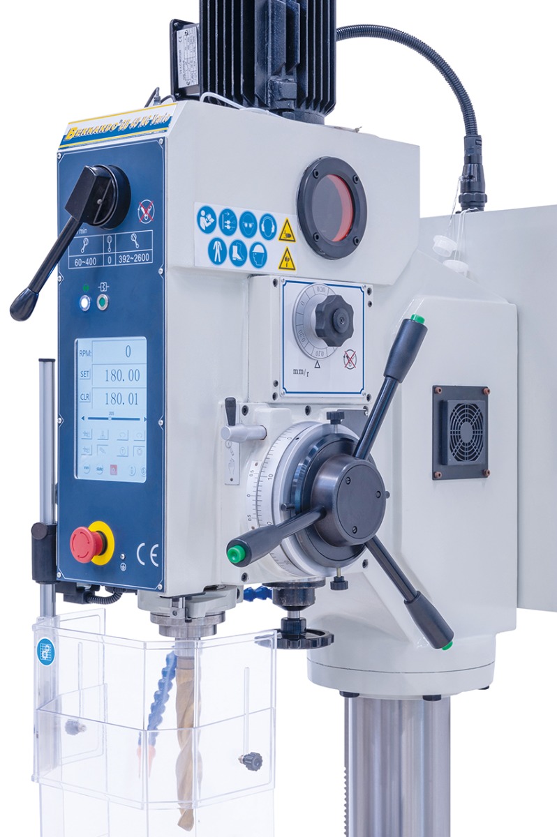 Getriebe-Säulenbohrmaschine GB 45 NC Vario *