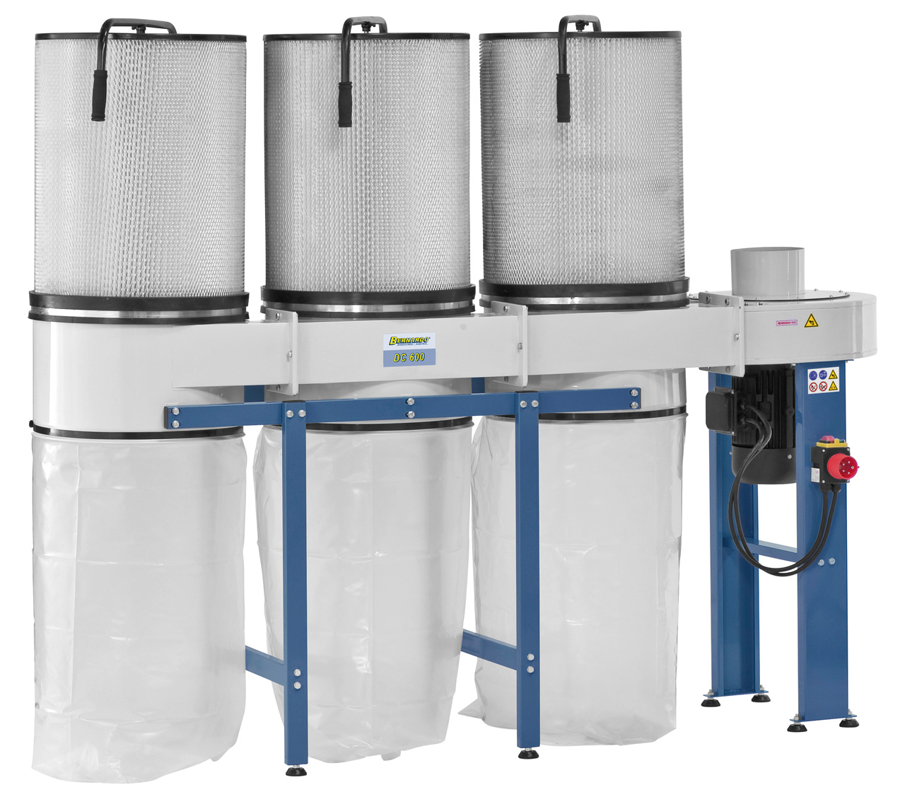 Absauganlage mit Feinstaubfilterpatrone DC 650 CF / 400 V