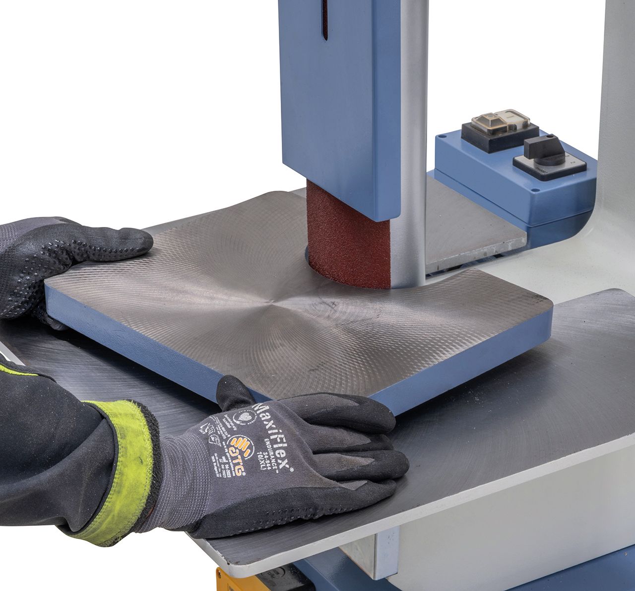 Vertikale Bandschleifmaschine VBM 100 x 2000