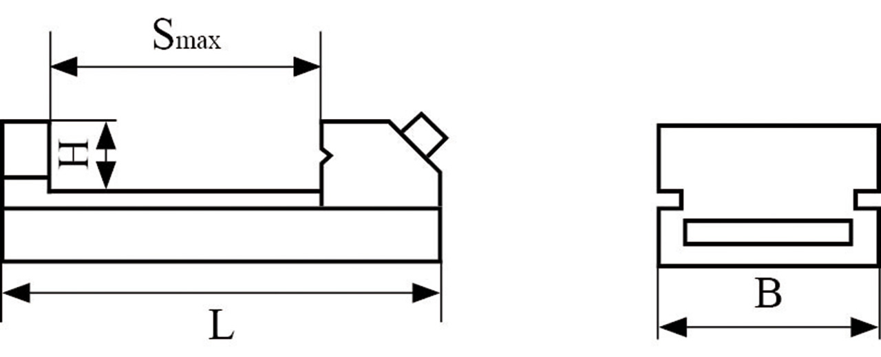 Präzisions-Schleif- und Kontrollschraubstock QKG 73