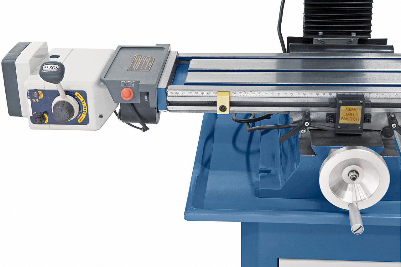 Bohr- und Fräsmaschine KF 28 Top mit Vorschub