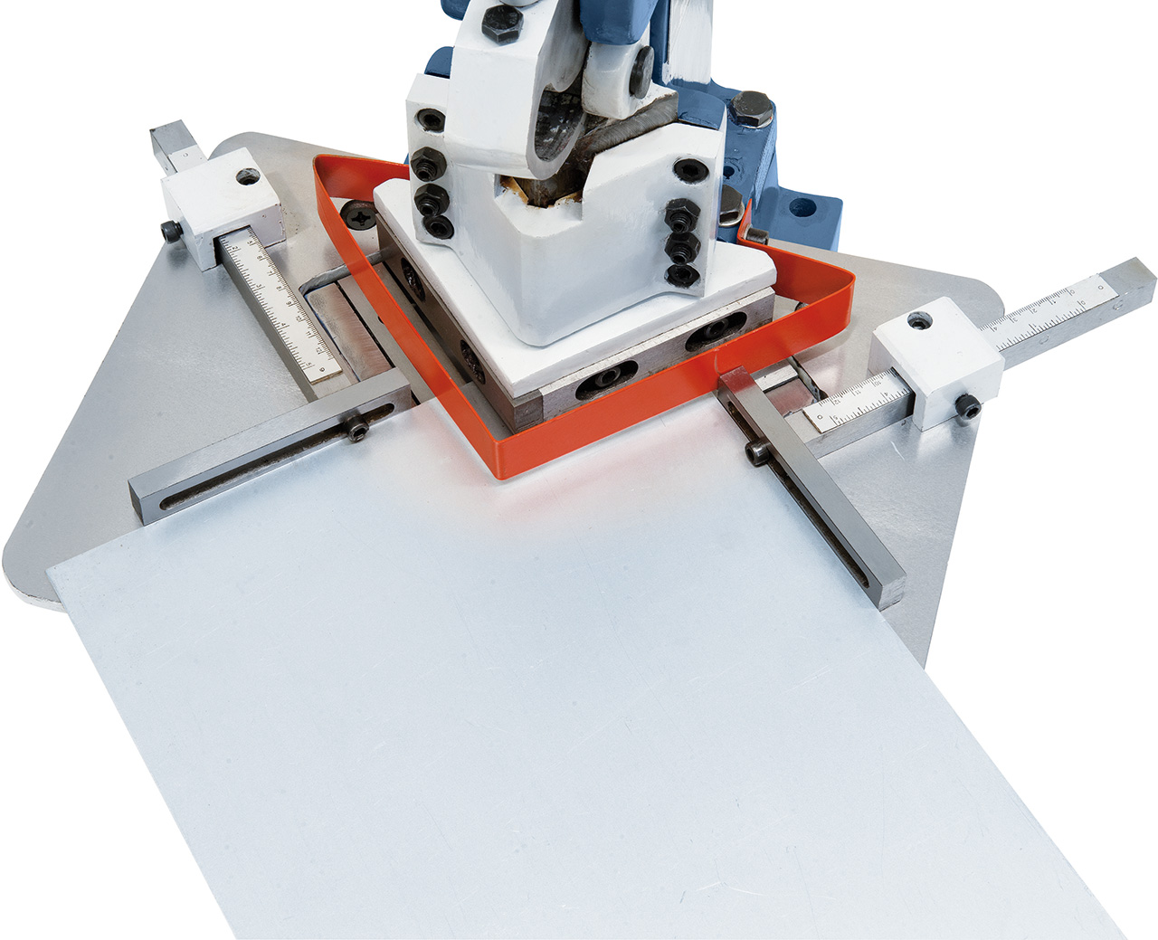 Zum Ausklinken bis max. 125 x 125 mm, Schnittwinkel 90°