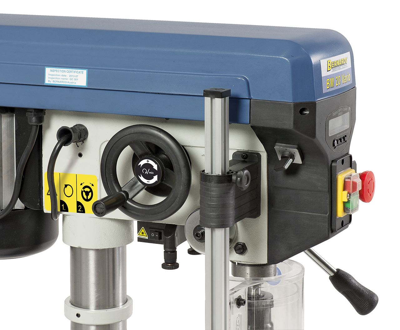 Vario - Tischbohrmaschine BM 20 Vario / 400 V, R/L