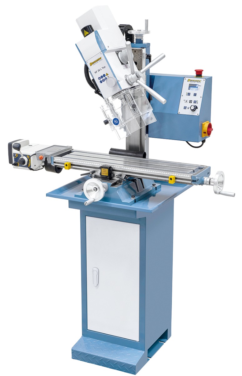 Bohr- und Fräsmaschine KF 26 L Top mit Vorschub