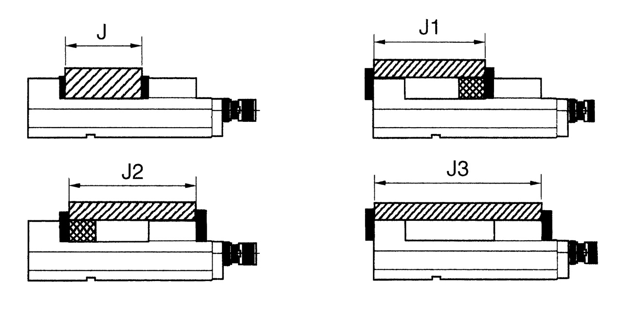 NC-Maschinenschraubstock CHV 100 V