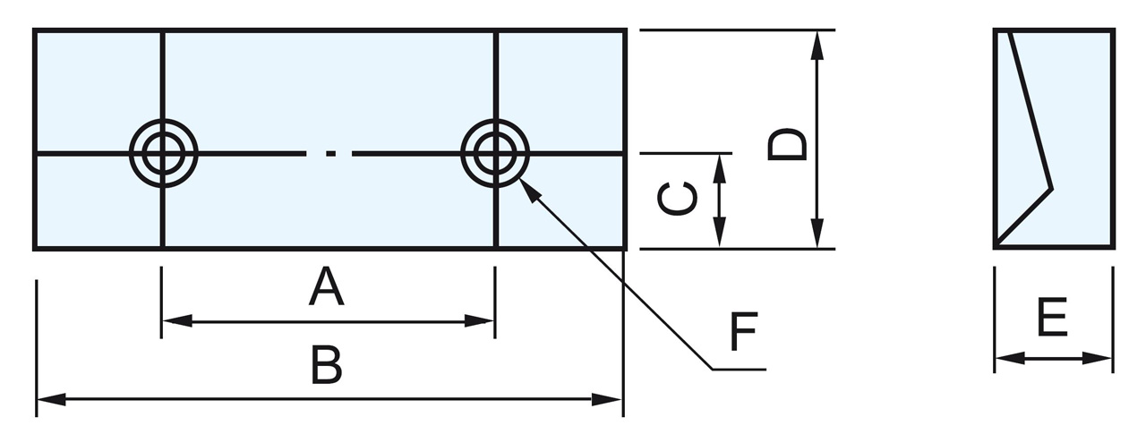 Niederzugbacken DJ 130 - 2 Stk.