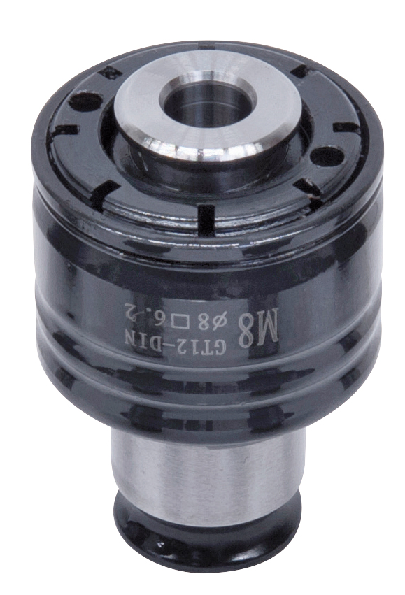 Schnellwechselfutter 19 mm GT 12, DIN 371, M8 (8 x 6,2)