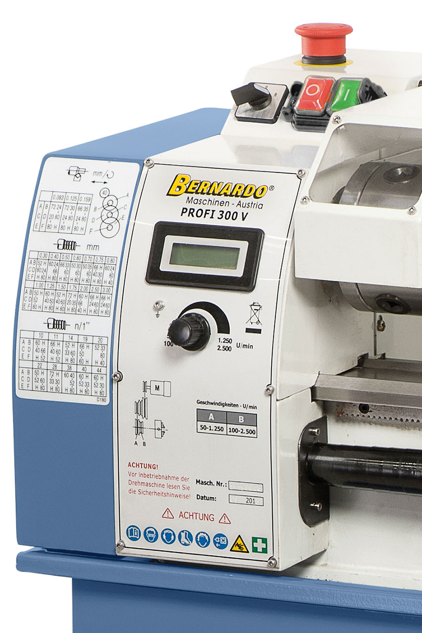 Tischdrehmaschine Profi 300 V / 230 V