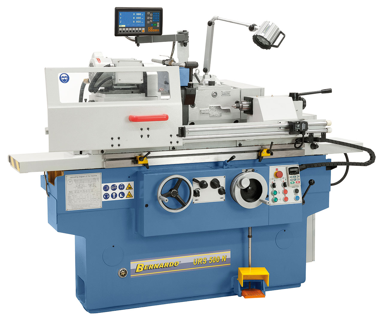 Universal - Rundschleifmaschine URS 500 N inkl. 2-Achs-Digitalanzeige ES-12 H **