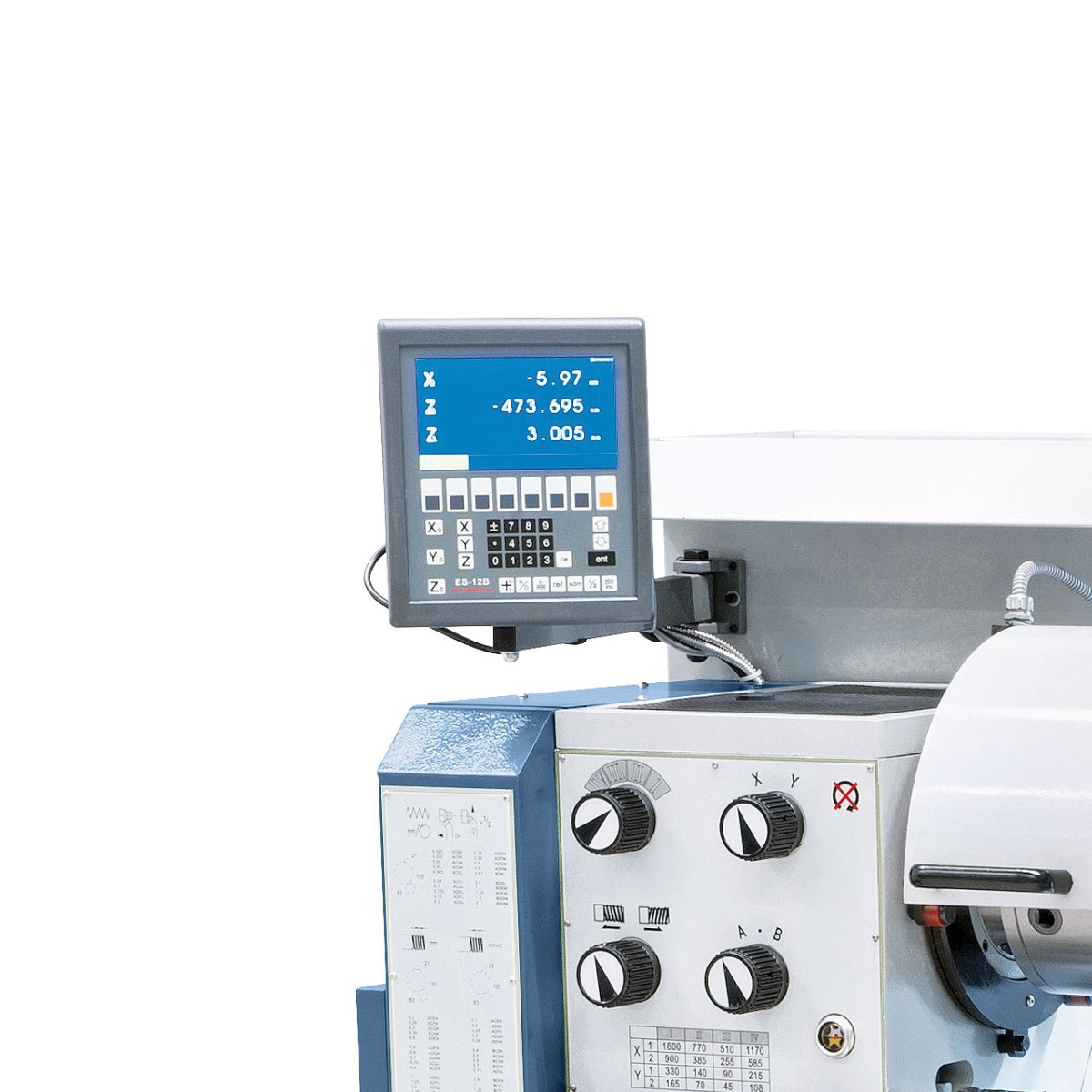 Universaldrehmaschine Compact 400 inkl. 3-Achs-Digitalanzeige ES-12 V