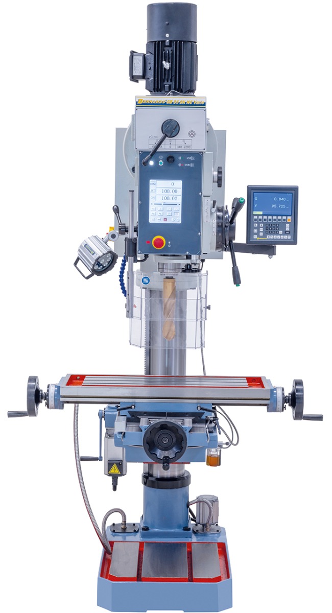 Getriebe-Säulenbohrmaschine GB 55 SK NC Vario mit Kreuztisch *