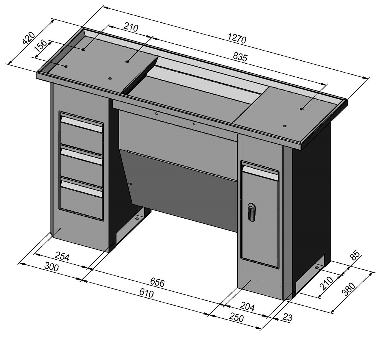 Modell D8 Deluxe