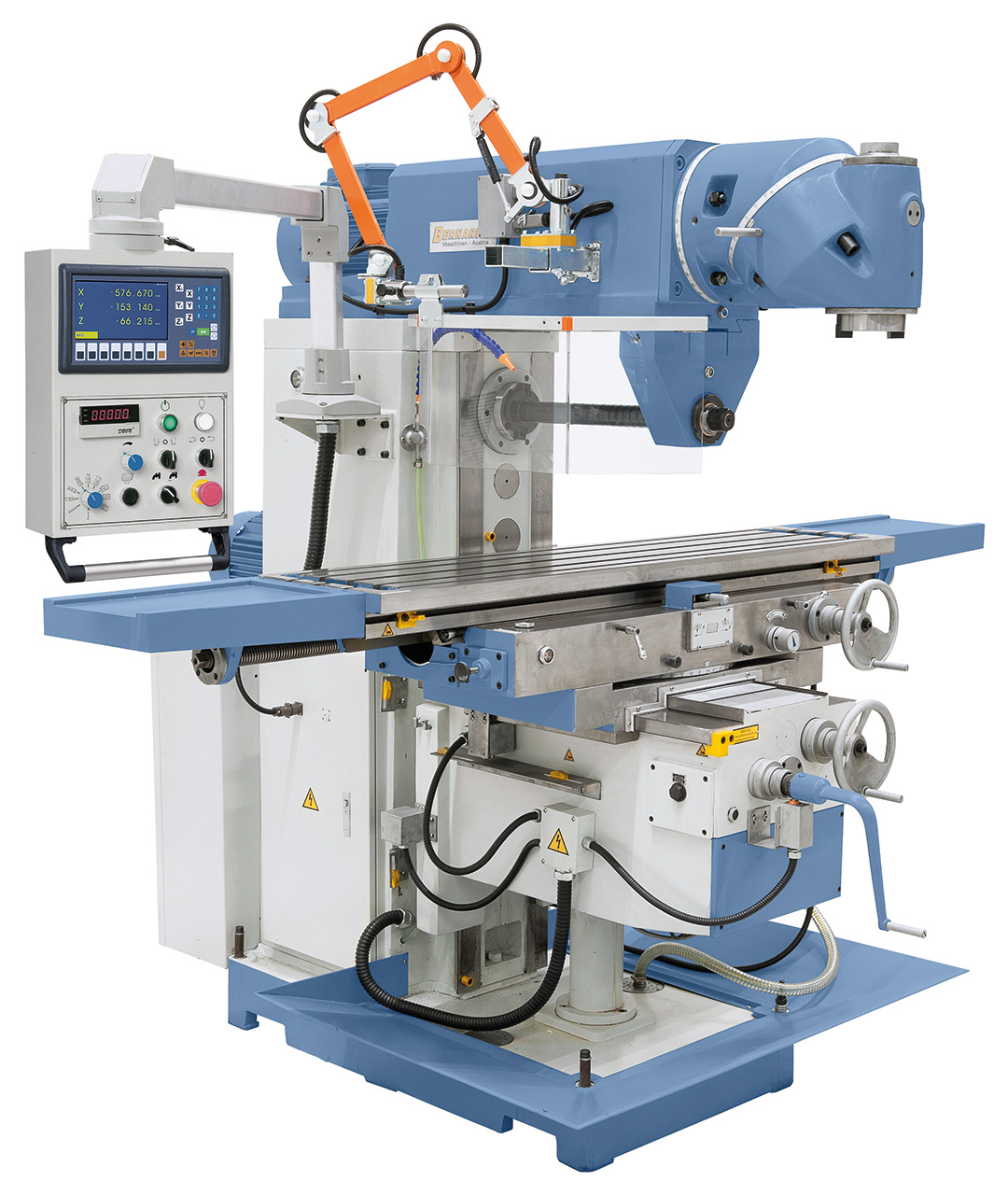 Universalfräsmaschine UWF 150 V Servo inkl. 3-Achs-Digitalanzeige ES-12 H *