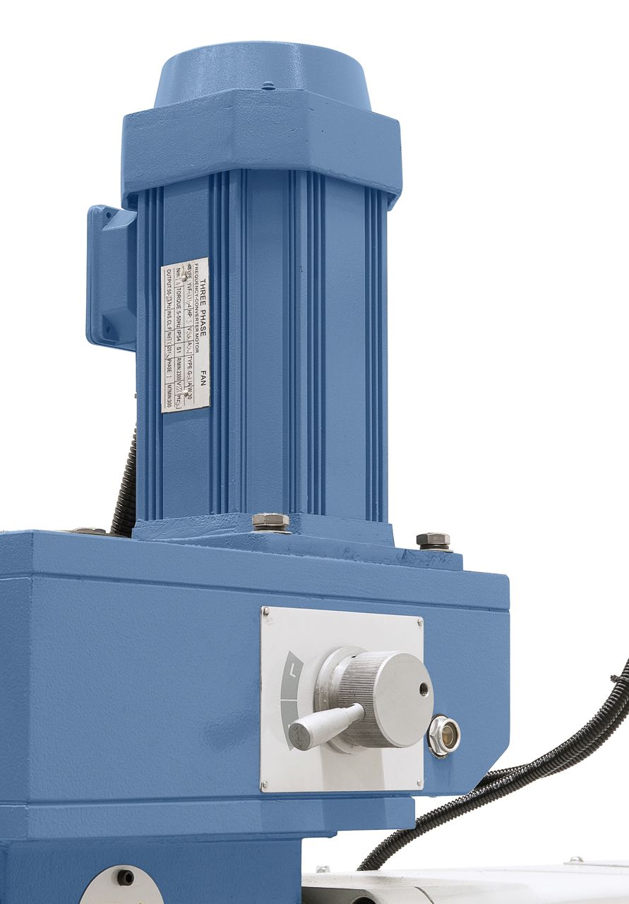 Universalfräsmaschine UWF 80 E Vario inkl. 3-Achs-Digitalanzeige ES-12 H und y-Vorschub