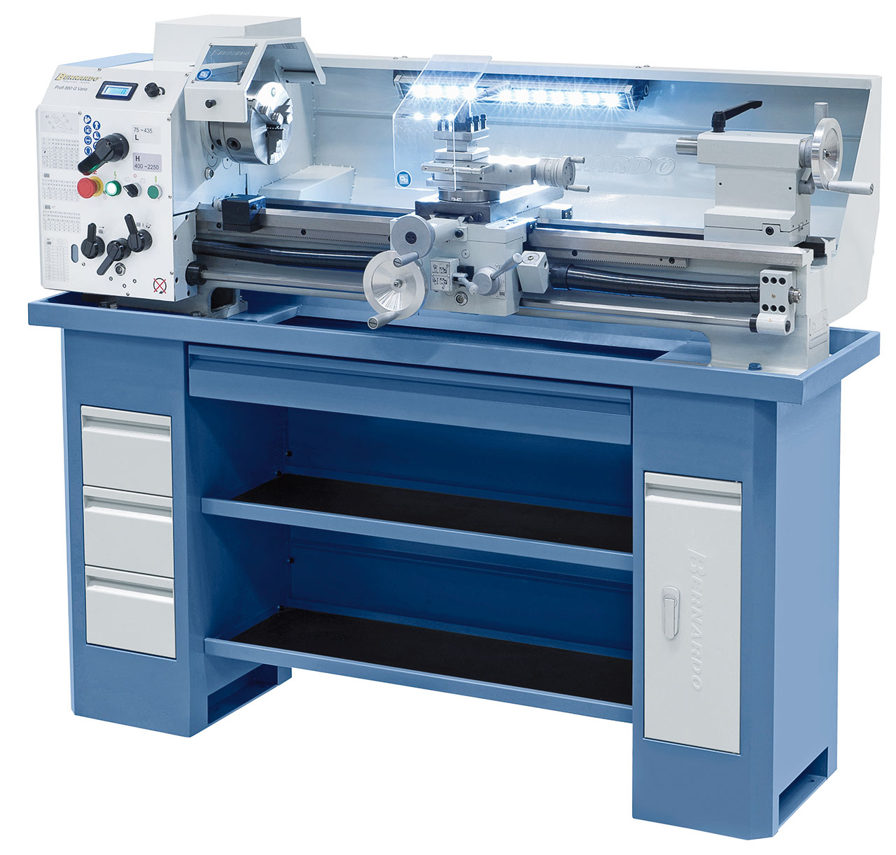 Leit- und Zugspindeldrehmaschine Profi 880 G Vario / 400 V