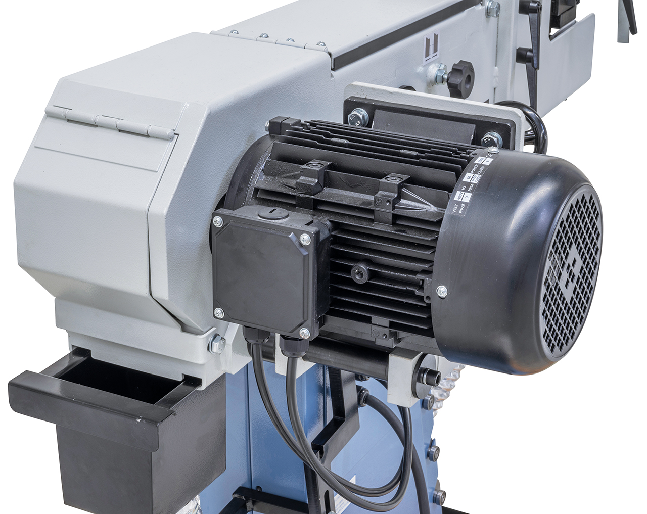 Rohr- und Profilendenschleifmaschine mit Absaugung KBR 100 x 2000 DC-2