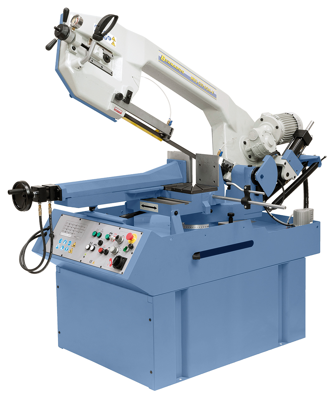 Halbautomatische Doppelgehrungsbandsäge MBS 530 DGA-V