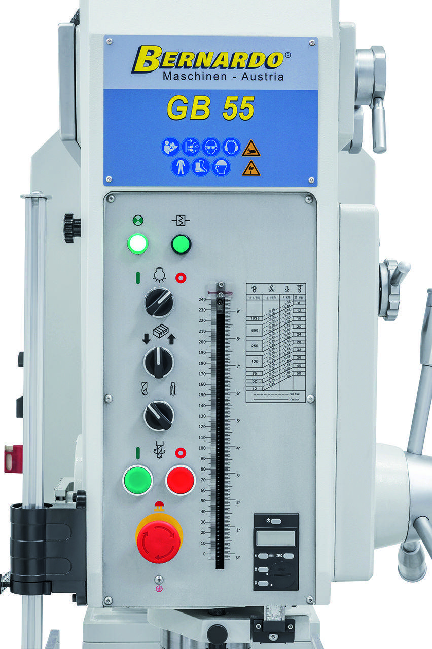 Getriebe-Säulenbohrmaschine GB 55 *