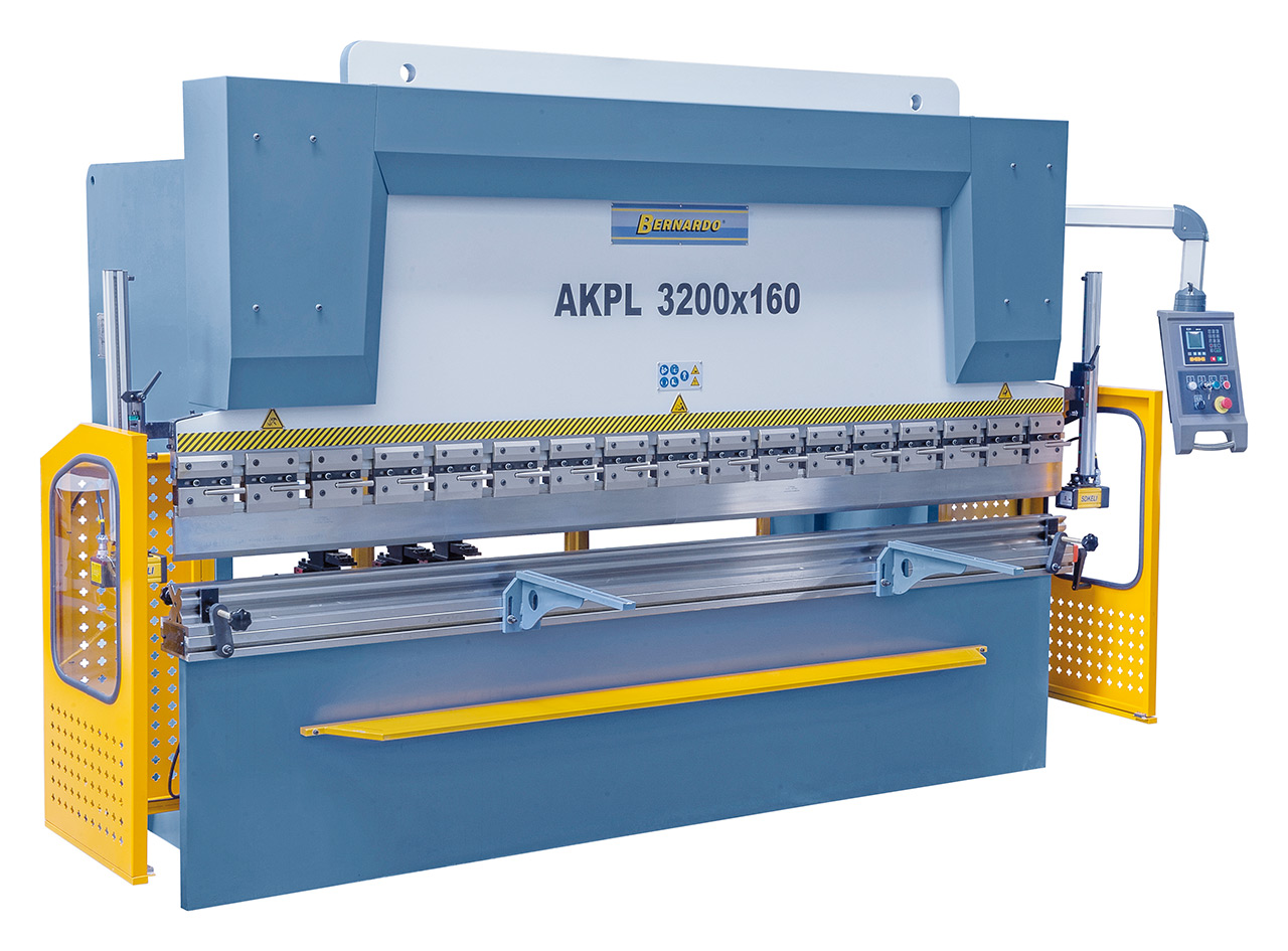 Hydraulische Abkantpresse AKPL 3200 x 160 mit manueller Bombiereinrichtung *