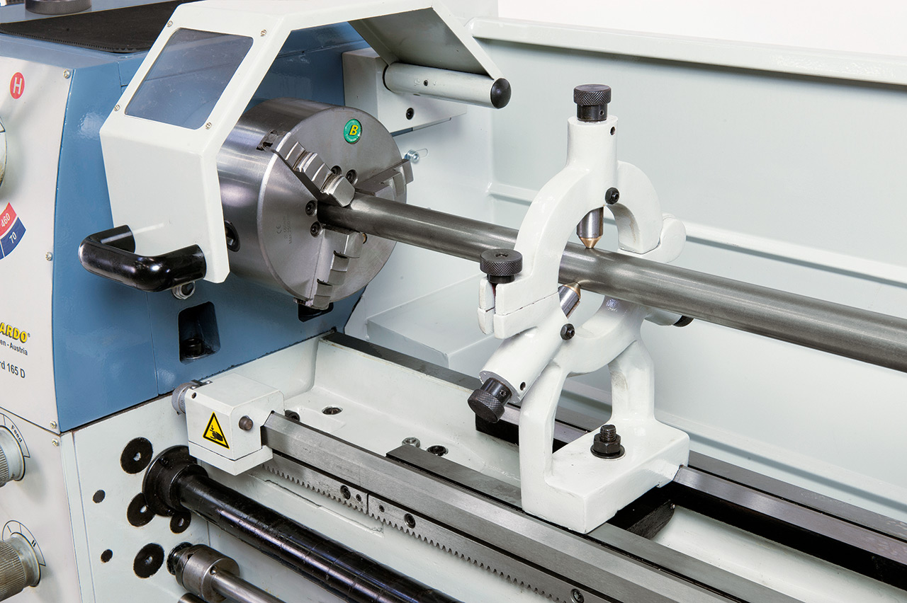 Leit- und Zugspindeldrehmaschine Standard 165 D inkl. 3-Achs-Digitalanzeige ES-12 V *