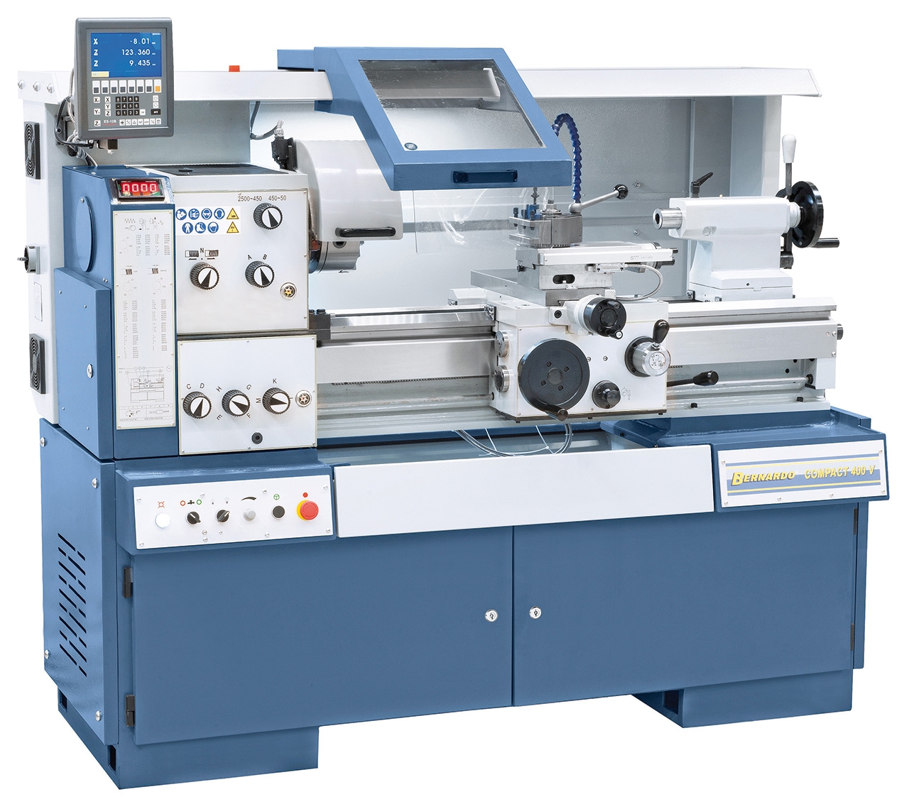 Universaldrehmaschine Compact 400 V inkl. 3-Achs-Digitalanzeige ES-12 V
