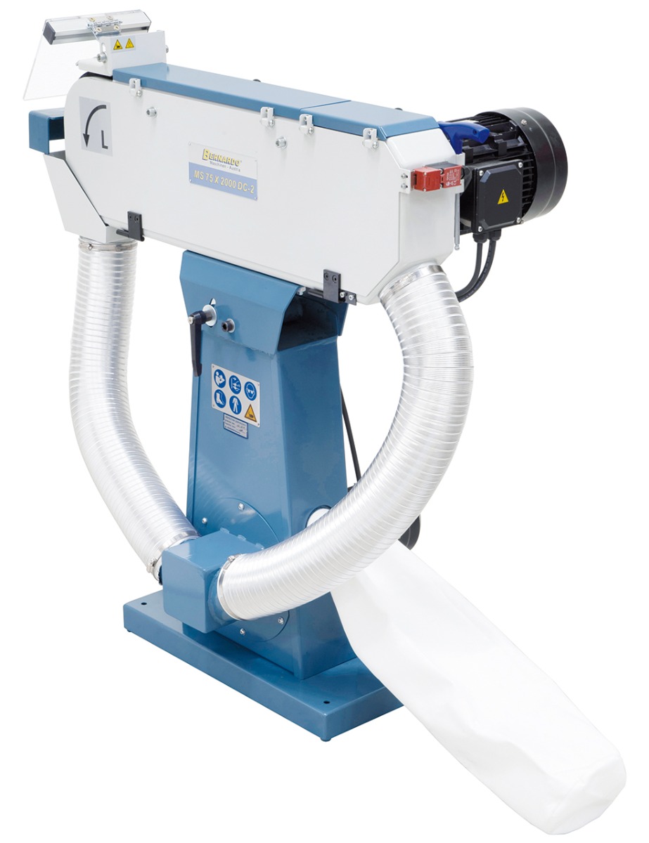 Bandschleifmaschine mit Absaugung MS 75 x 2000 DC-2 / 400 V