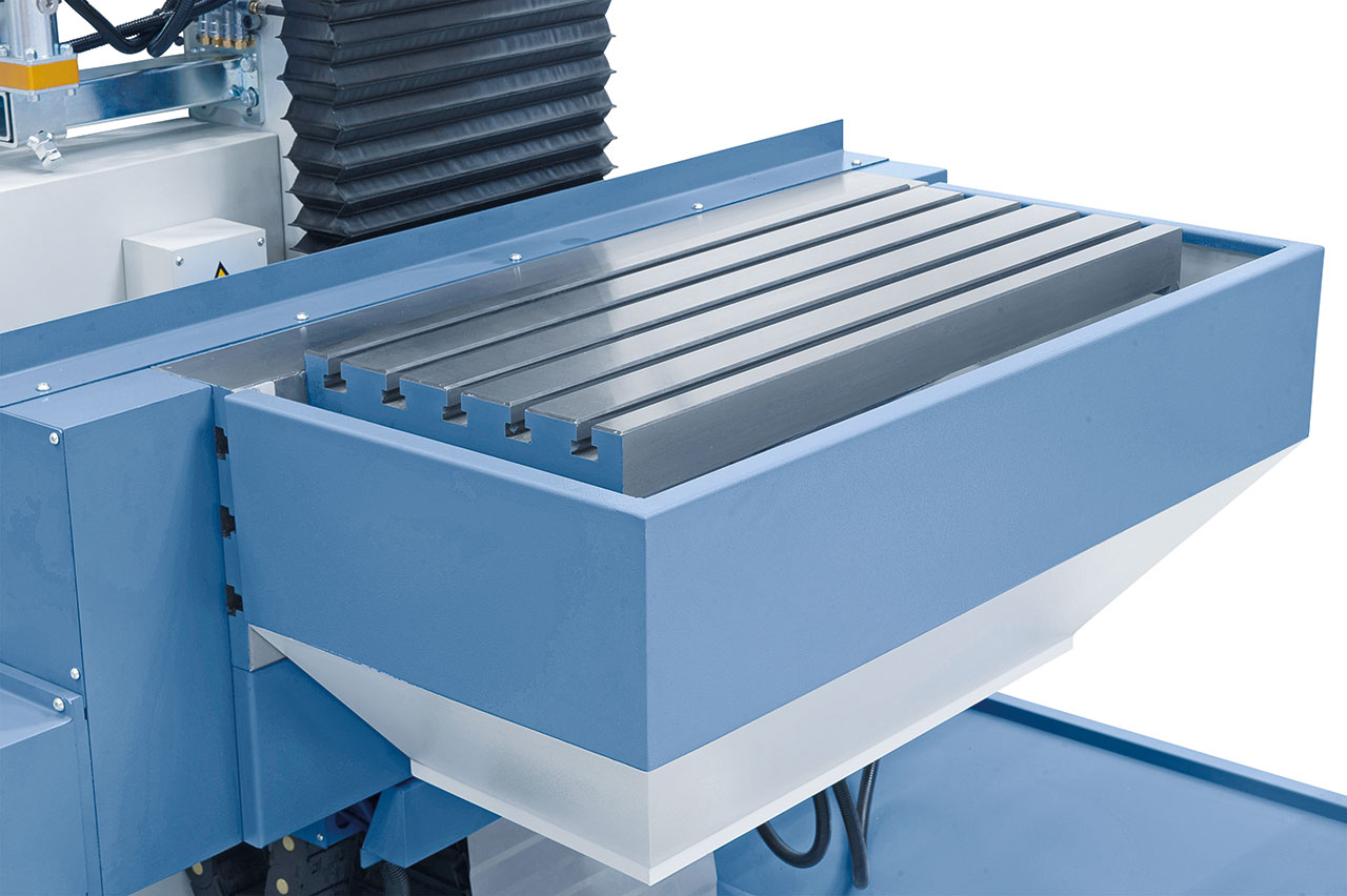 Universal-Werkzeugfräsmaschine WFM 750 Servo inkl. 3-Achs-Digitalanzeige ES-12 H **