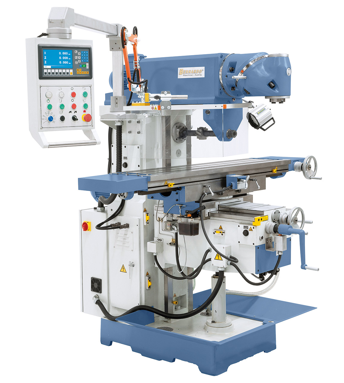 Universalfräsmaschine UWF 130 Servo inkl. 3-Achs-Digitalanzeige ES-12 H *