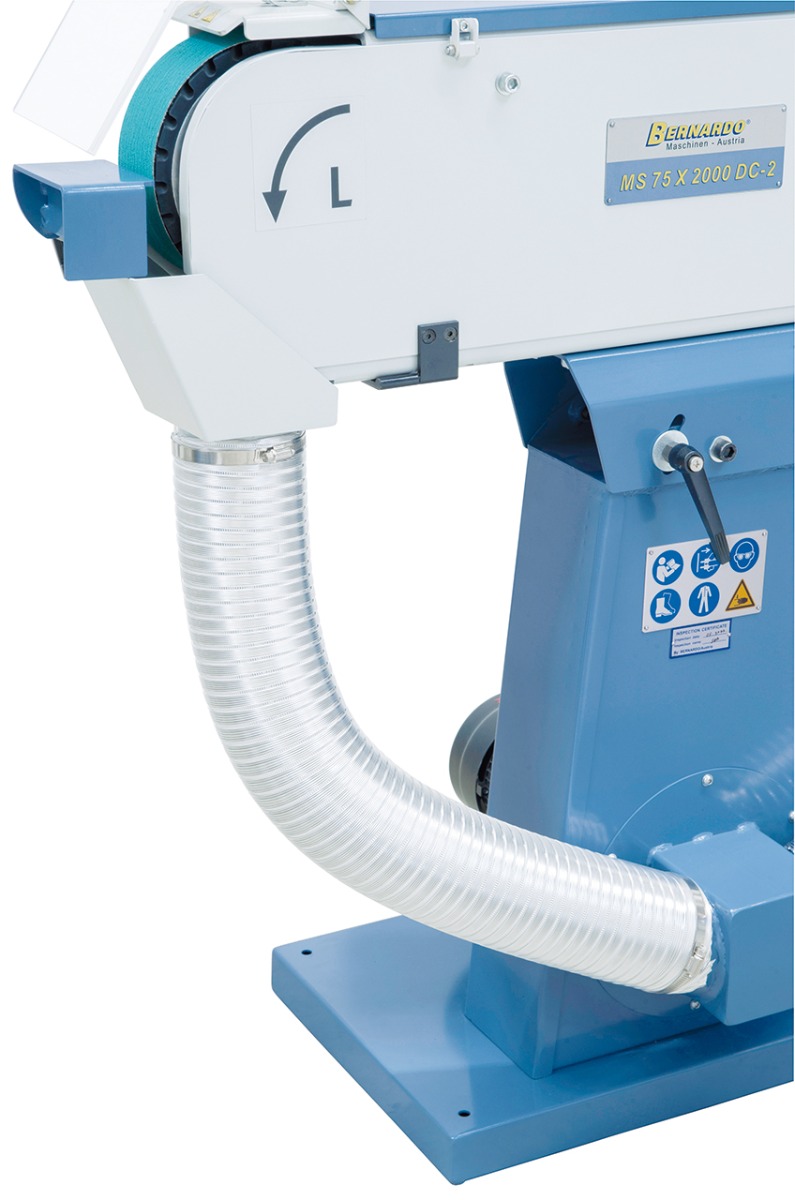 Bandschleifmaschine mit Absaugung MS 75 x 2000 DC-2 / 400 V