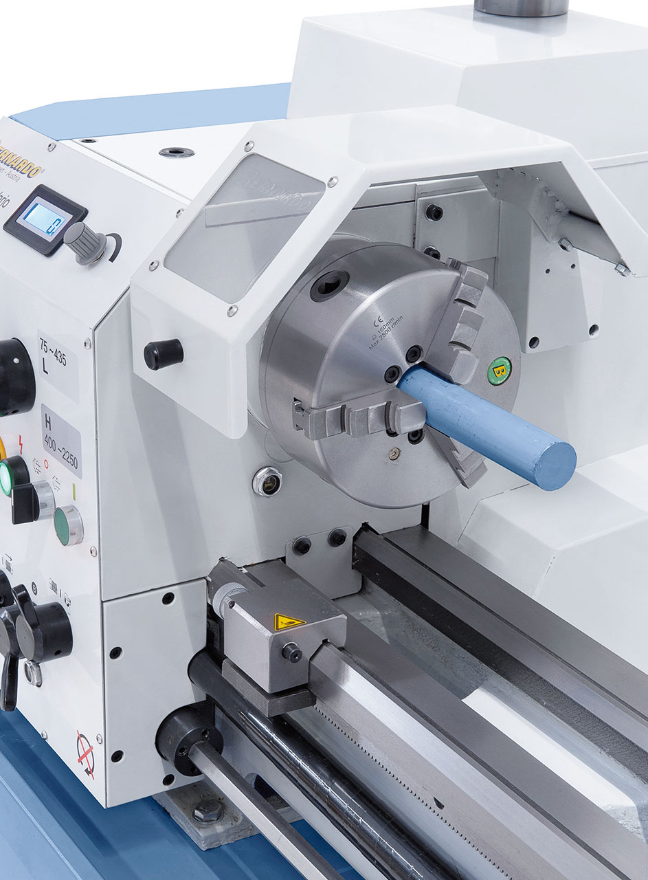 Leit- und Zugspindeldrehmaschine Profi 880 G Vario / 400 V inkl. 2-Achs-Digitalanzeige ES-12 V