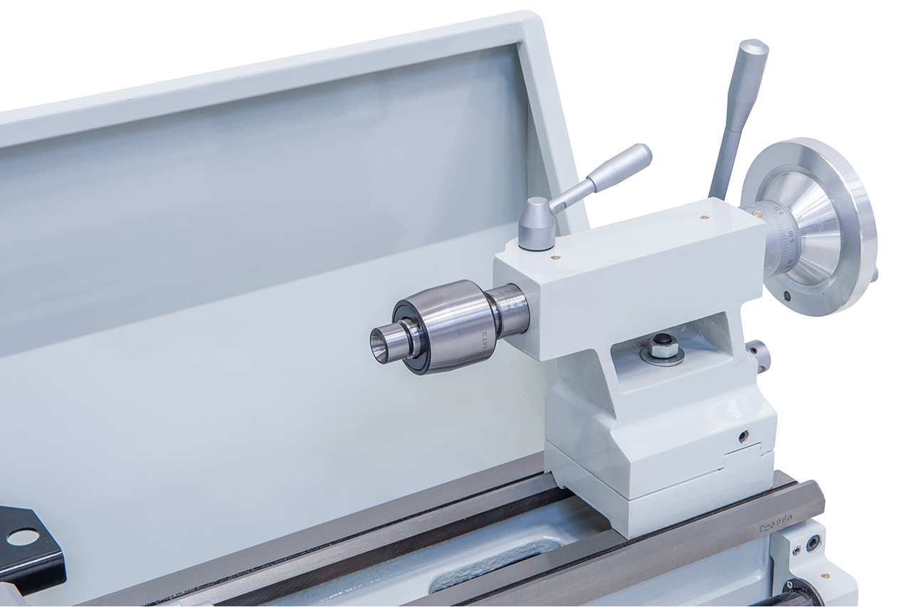 Leit- und Zugspindeldrehmaschine Hobby 800 G / 230 V inkl. 3-Achs Digitalanzeige DT 40