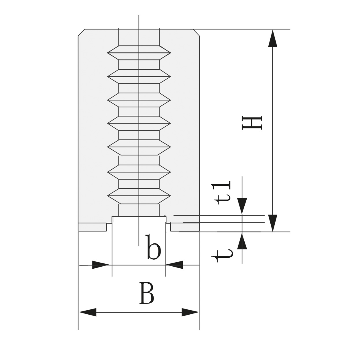 Umkehr-Aufsatzbacken DTJ-DK11-160