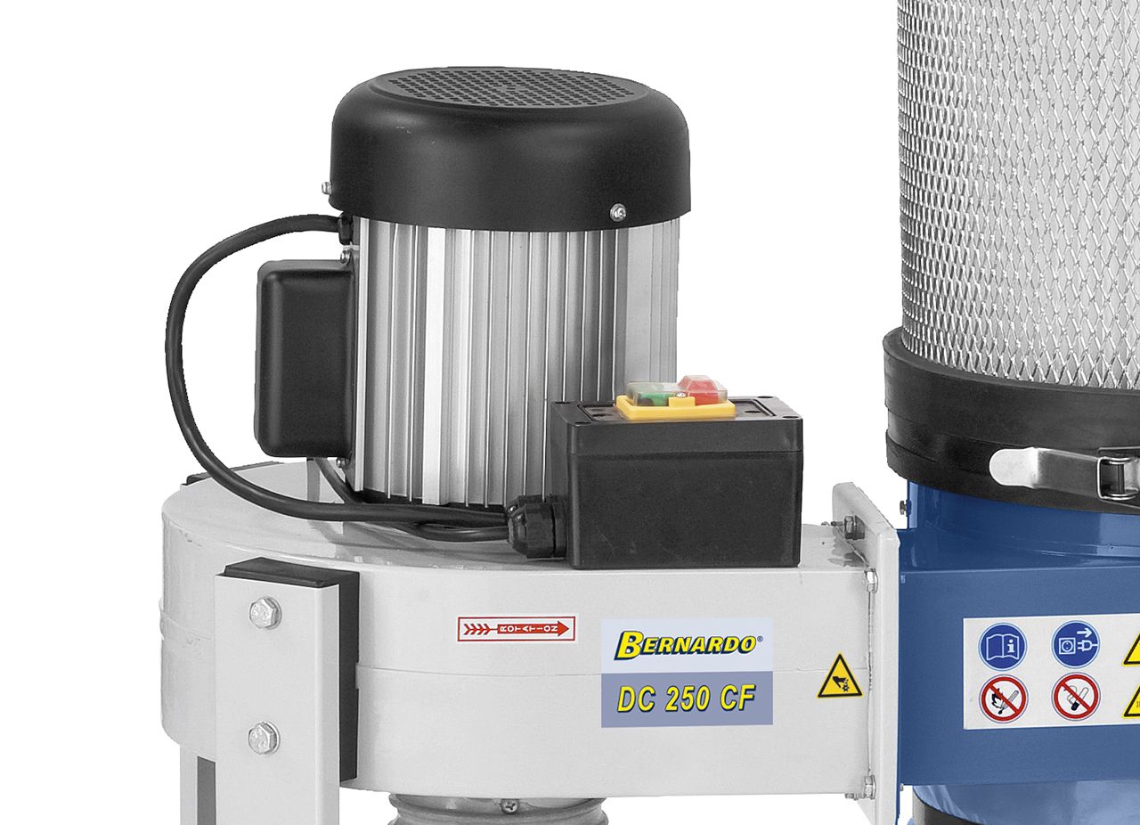 Absauganlage mit Feinstaubfilterpatrone DC 250 CF / 230 V