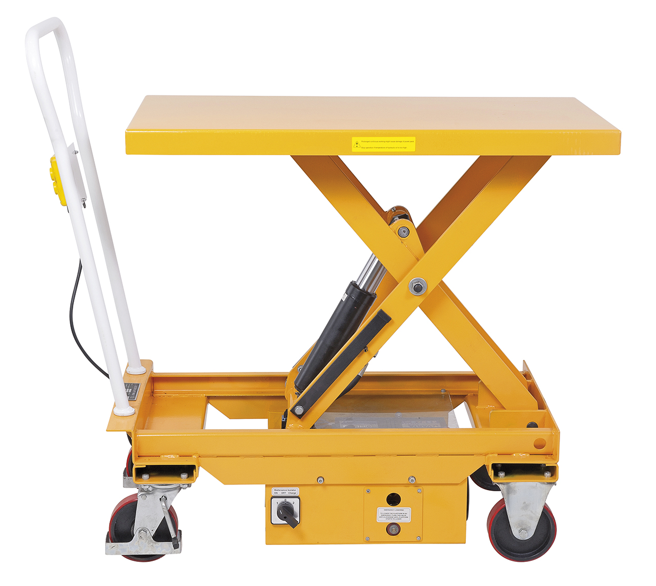 Semielektrischer Scherenhubtisch ES 500