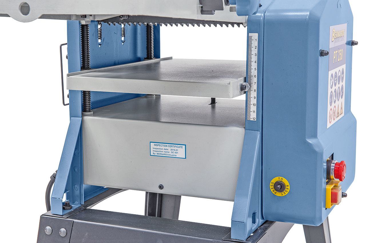 Abricht- und Dickenhobelmaschine PT 250 mit Untergestell / 230 V