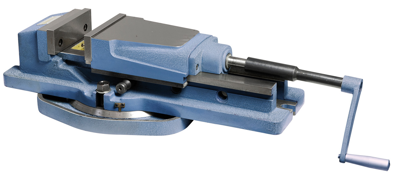 Hydraulischer Maschinenschraubstock VH 150 mit Drehteller