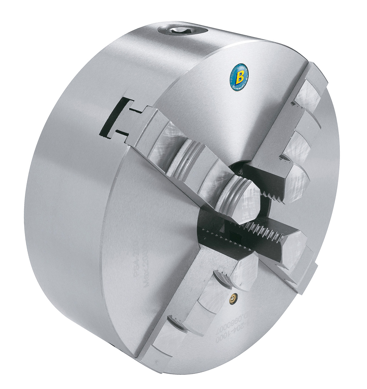 Bernardo Standard-4-Backenfutter PS4, DIN 6350, PS4-125, Gussausführung