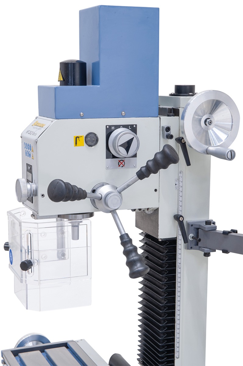Bohr- und Fräsmaschine KF 25 D Vario inkl. 3-Achs Digitalanzeige DT 40