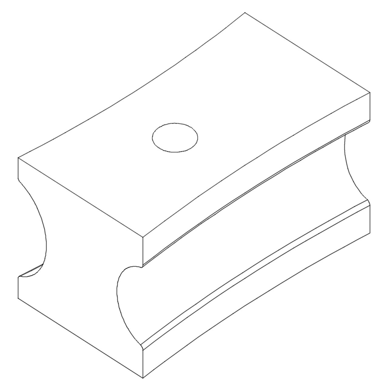 Gleitschuh 1“ W (Ø25,4) x 1 1/4“ W (Ø31,8) für BM 42 A / BM 60 A