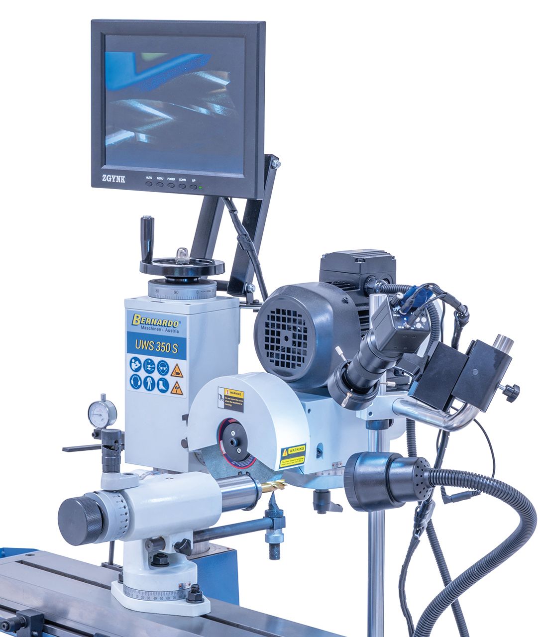 Universal-Werkzeugschleifmaschine mit Bildschirm UWS 350 S