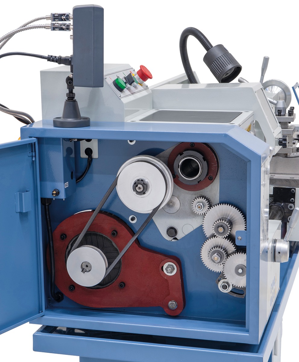 Leit- und Zugspindeldrehmaschine Hobby 800 G / 230 V inkl. 3-Achs Digitalanzeige DT 40