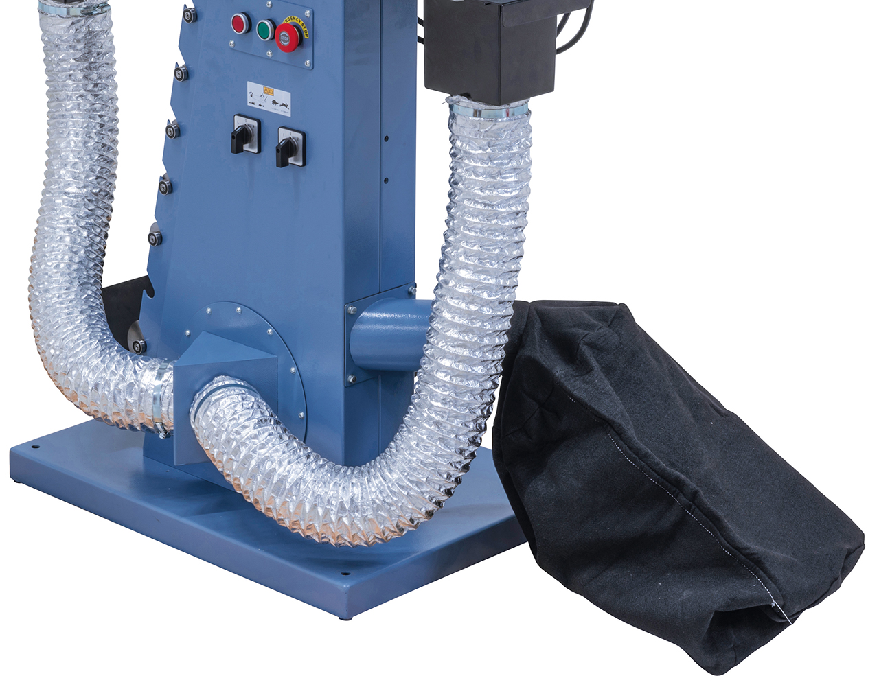Rohr- und Profilendenschleifmaschine mit Absaugung KBR 100 x 2000 DC-2